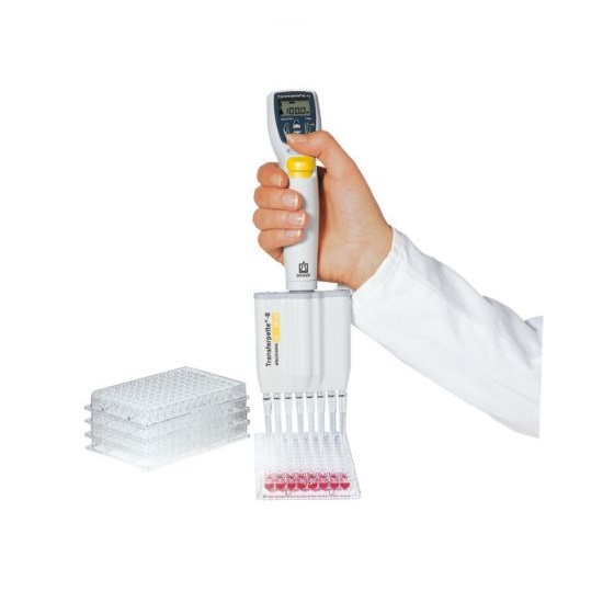 多通道微量移液器 S-8, electronic