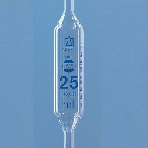 胖肚移液管，USP，A级，单刻度