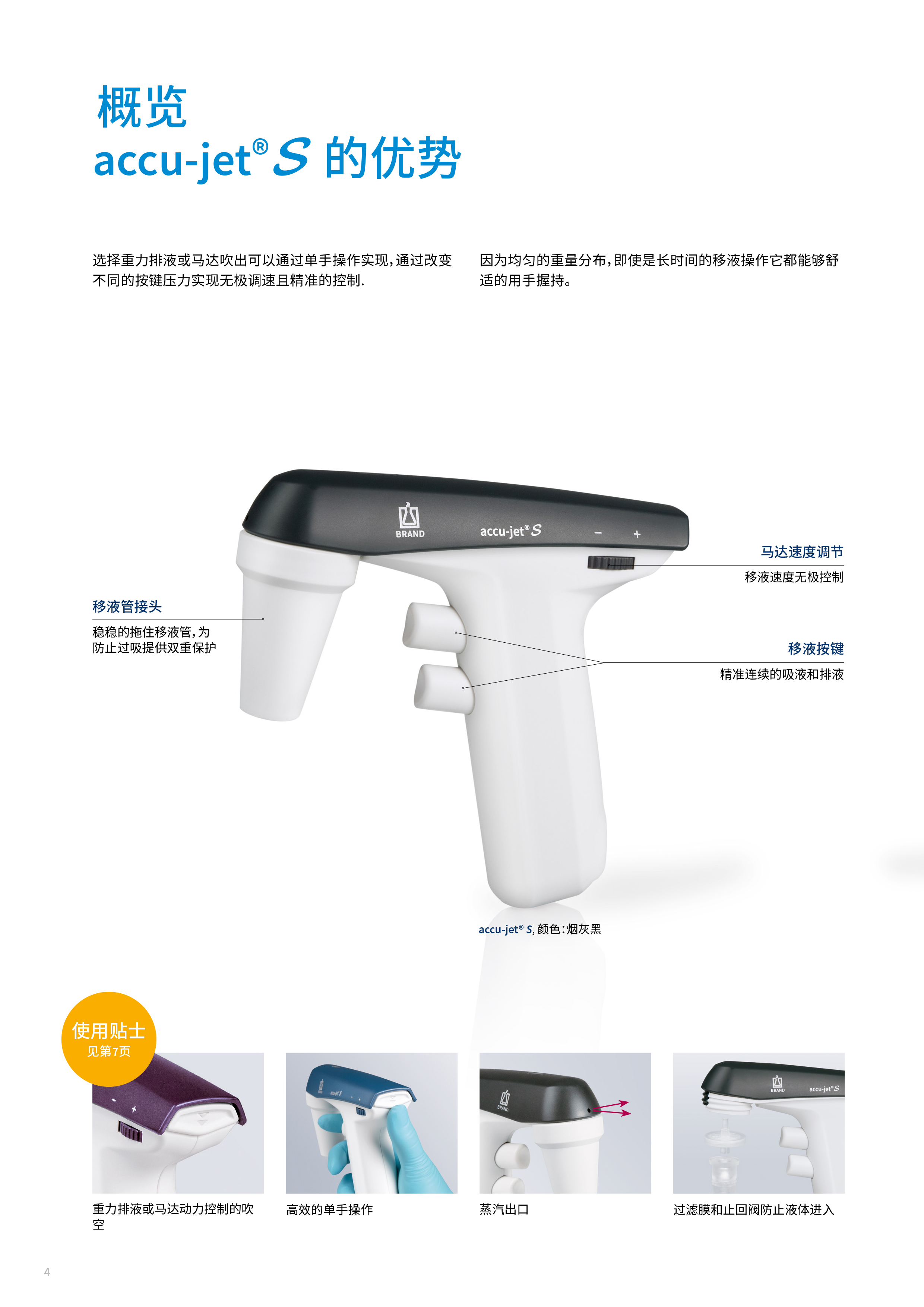 普兰德新款电动助吸器的介绍及使用说明